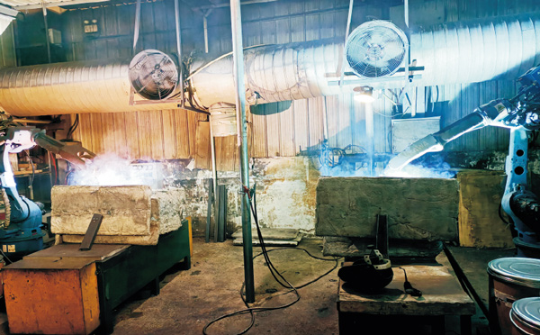 焊接現(xiàn)場(chǎng)